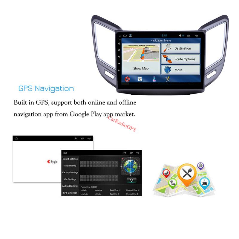 Car Dvd Player for Changan CS15 2016-2019 9 Inch Touch Screen Radio Android Stereo Gps Navigation Multimedia with WIFI Bluetooth support Carplay DVR