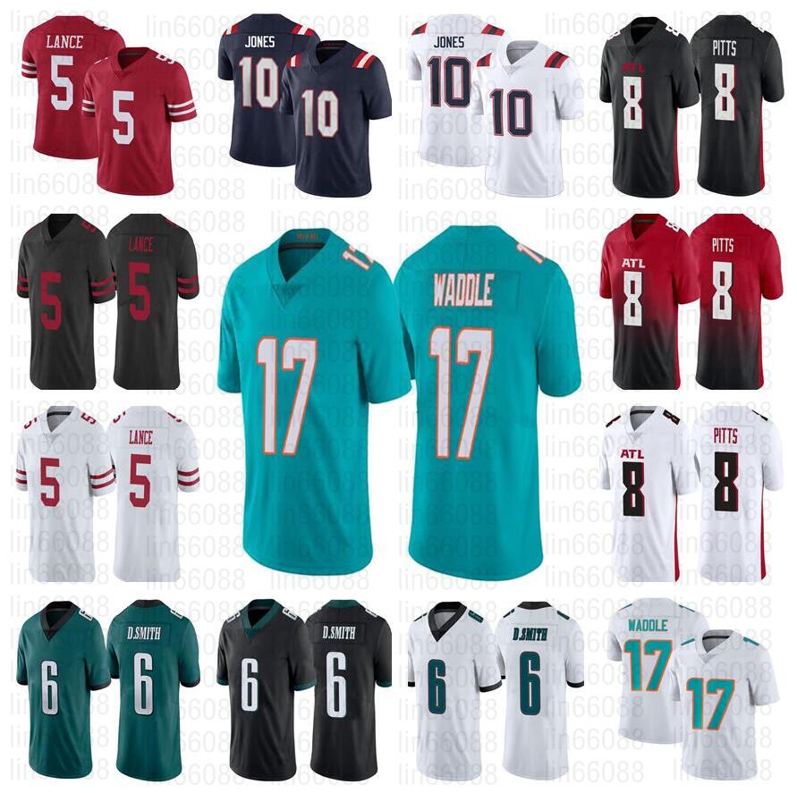 football 5 Trey Lance 10 Mac Jones 6 DeVonta Smith 17 Jaylen Waddle 8 Kyle Pitts jersey, As
football 5 Trey Lance 10 Mac Jones 6 DeVonta Smith 17 Jaylen Waddle 8 Kyle Pitts jersey, As