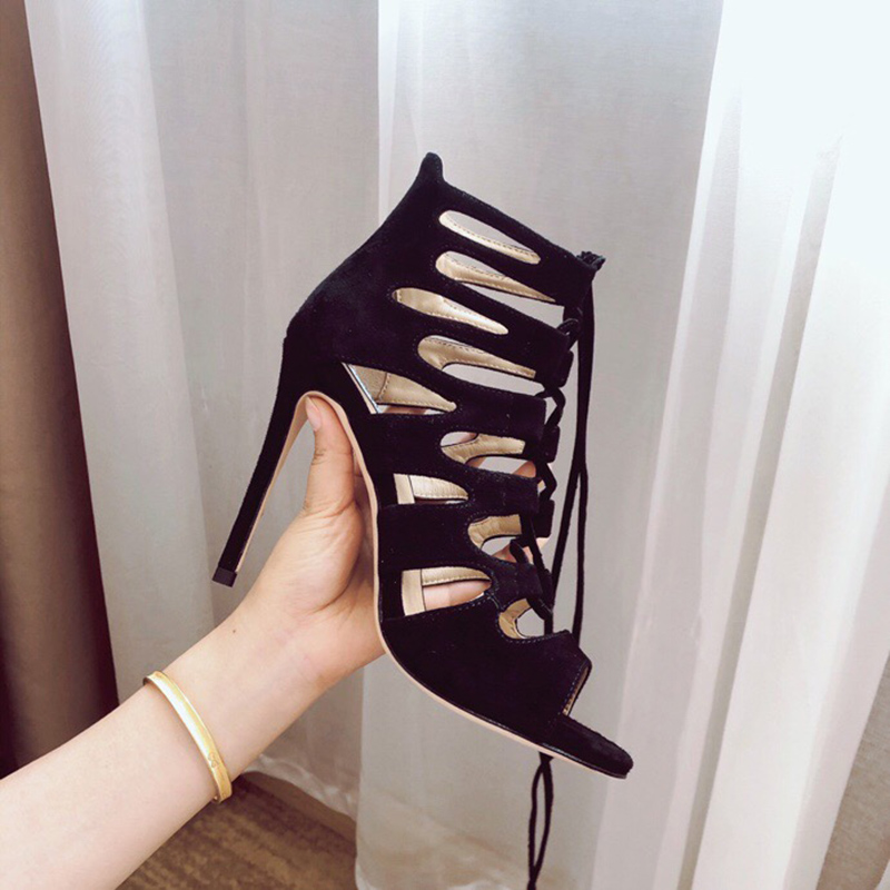 2021 Fashion Luxury Crystal Designer Women sandal black Cashmere Genuine leather sole Super High Womens shoe Gladiator Lace-Up Cover Heel shoes sandals
2021 Fashion Luxury Crystal Designer Women sandal black Cashmere Genuine leather sole Super High Womens shoe Gladiator Lace-Up Cover Heel shoes sandals