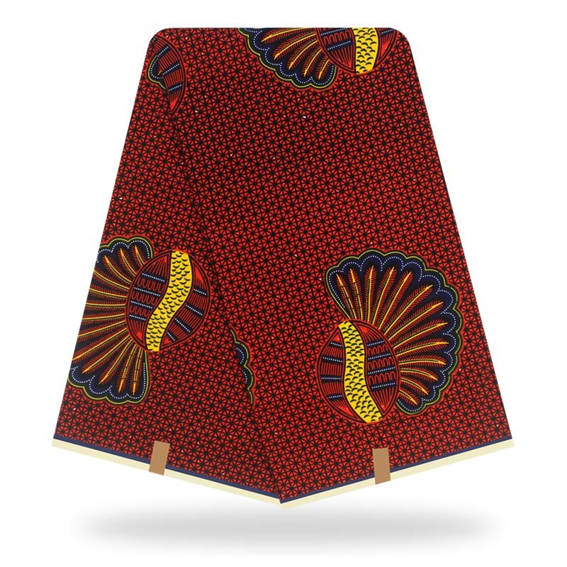 African prints patchwork 6yards cotton real wax ankara fabric for clothes 210408