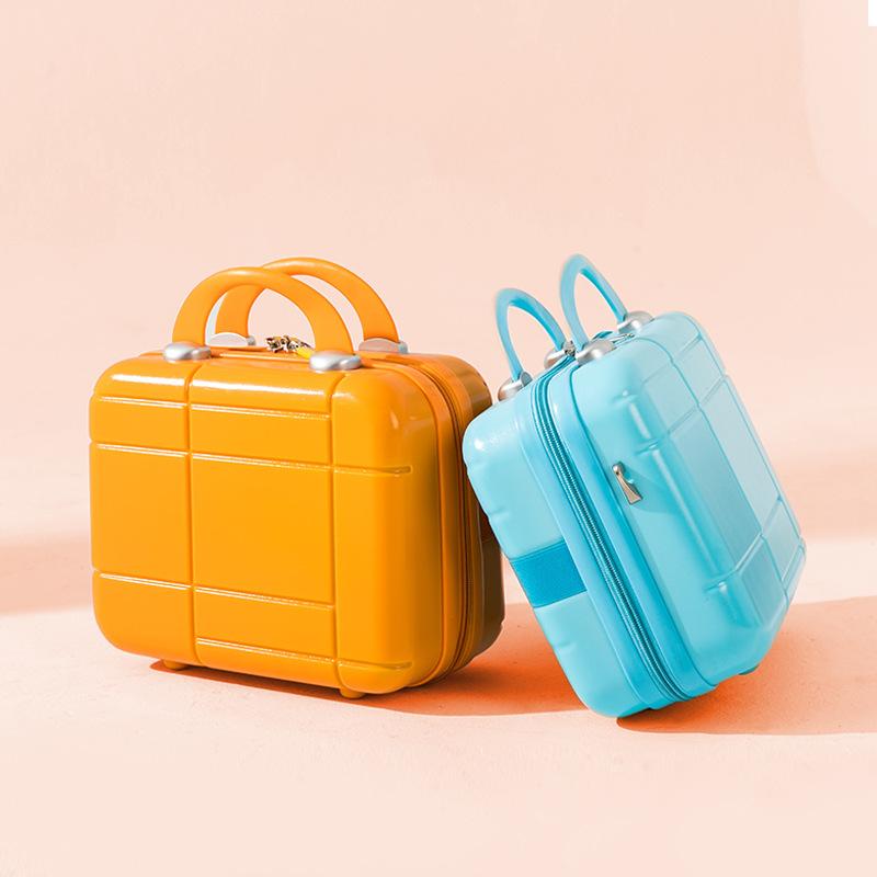 Cosmetic Bags & Cases 14 Inches Makeup Luggage Case Women Suitcase Organizer Portable Shoulder For Girls Mini Travel Storage Bag, Orange
Cosmetic Bags & Cases 14 Inches Makeup Luggage Case Women Suitcase Organizer Portable Shoulder For Girls Mini Travel Storage Bag, Orange