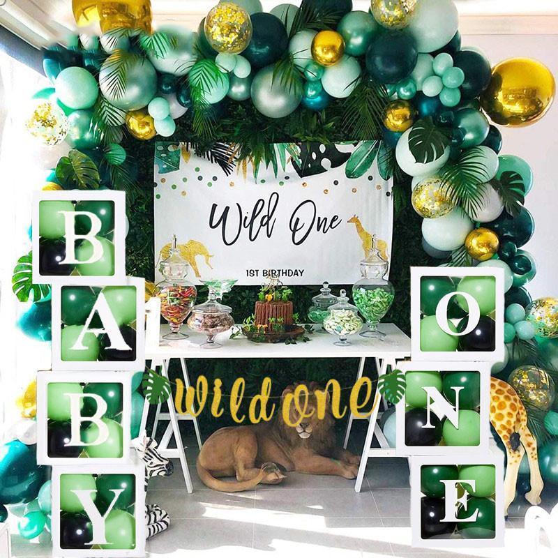 Party Decoration Wild One Birthday Balloons Jungle Safari Forest Kids First 1st Supplies
Party Decoration Wild One Birthday Balloons Jungle Safari Forest Kids First 1st Supplies