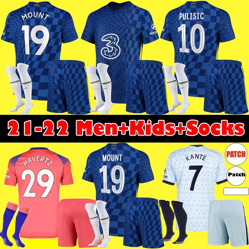 Men kids kit 2021 2022 PULISIC soccer jersey 20 21 22 ZIYECH HAVERTZ KANTE WERNER ABRAHAM CHILWELL MOUNT JORGINHO GIROUD T.SILVA football shirt, 3rd
Men kids kit 2021 2022 PULISIC soccer jersey 20 21 22 ZIYECH HAVERTZ KANTE WERNER ABRAHAM CHILWELL MOUNT JORGINHO GIROUD T.SILVA football shirt, 3rd
