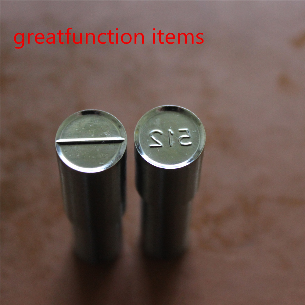 Brand New 5 12mm Milk Tablet Tool Parts Die Press Candy Punch Set Custom Cast For TDP tdp0 or tdp1.5 / tdp5 Machine
Brand New 5 12mm Milk Tablet Tool Parts Die Press Candy Punch Set Custom Cast For TDP tdp0 or tdp1.5 / tdp5 Machine