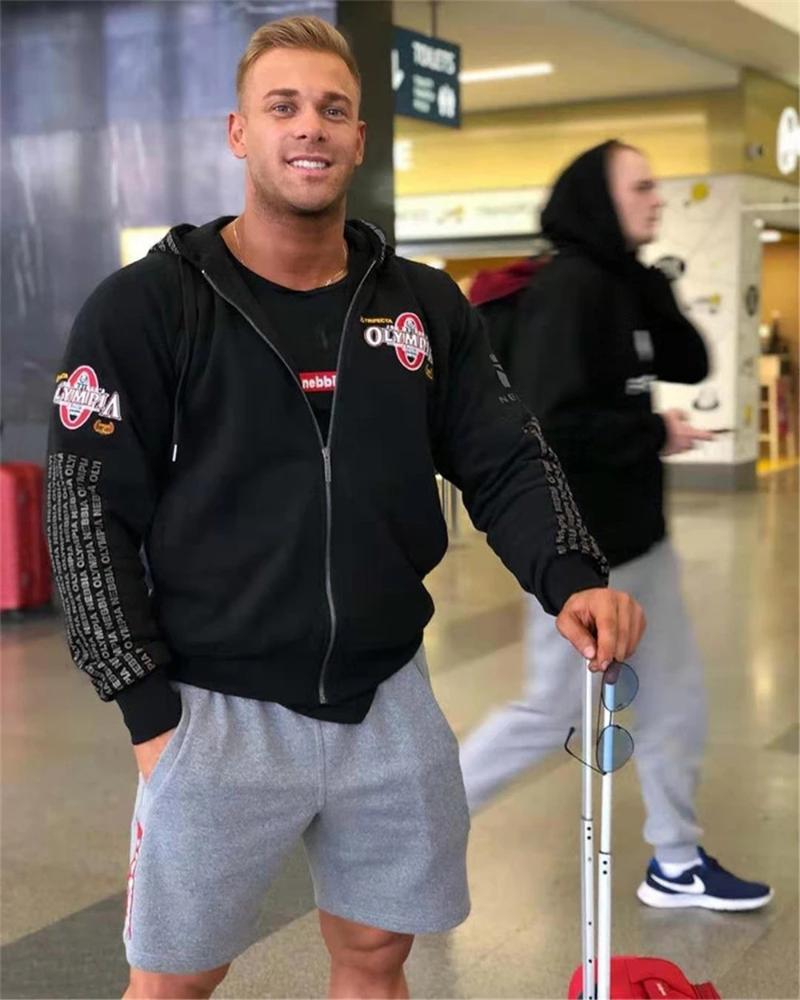 Men's Hoodies & Sweatshirts OLYMPIA Men Gyms Fitness Bodybuilding Sweatshirt Pullover Sportswear Male Workout Hooded Jacket Clothing, Color 02
Men's Hoodies & Sweatshirts OLYMPIA Men Gyms Fitness Bodybuilding Sweatshirt Pullover Sportswear Male Workout Hooded Jacket Clothing, Color 02