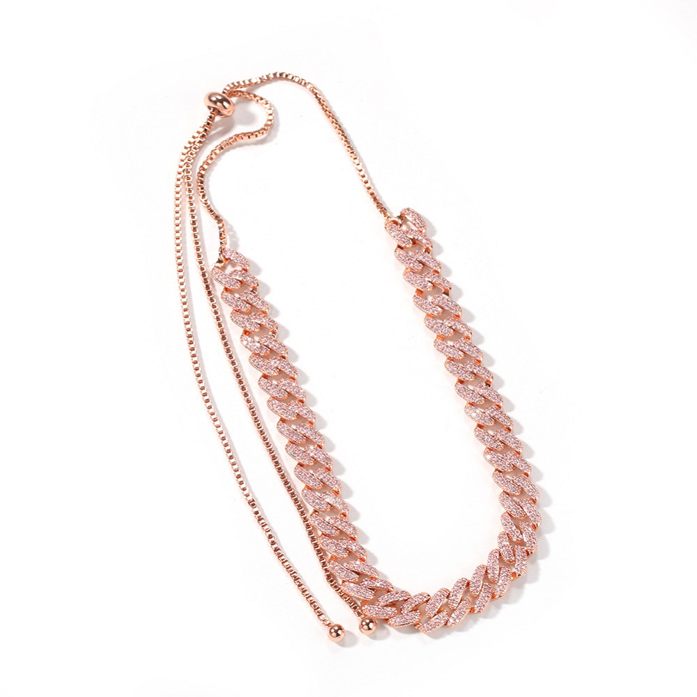 Men Gold Iced Out Necklace Hip Hop Bling Chains Jewelry Miami Cuban Link Chain Extendable Up to 60cm
Men Gold Iced Out Necklace Hip Hop Bling Chains Jewelry Miami Cuban Link Chain Extendable Up to 60cm