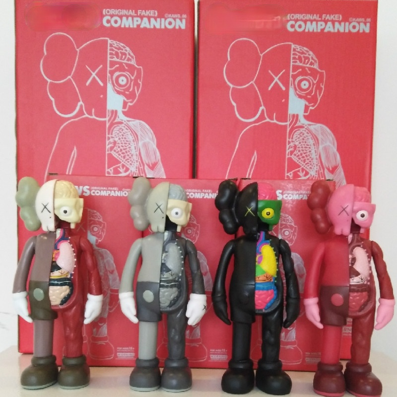 Kaws Flayed Companions Action Figures 8-Inch Anatomical Doll 20CM Color Packing…