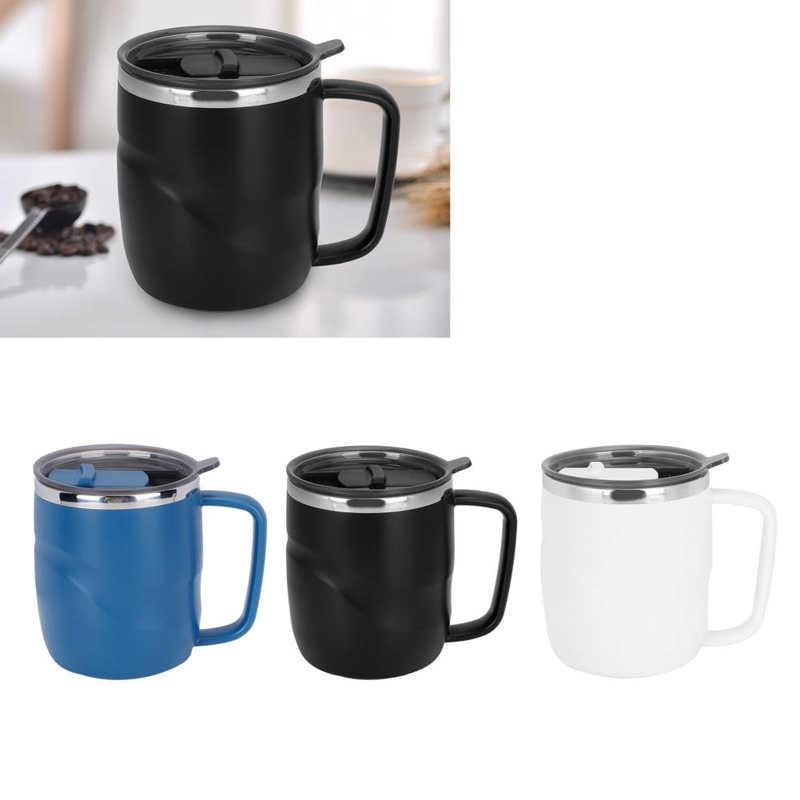 Mugs 400ml Coffee Mug Stainless Steel Anti-Scalding Water Cup With Lid For Home Office Wonderful Gift, Black
Mugs 400ml Coffee Mug Stainless Steel Anti-Scalding Water Cup With Lid For Home Office Wonderful Gift, Black