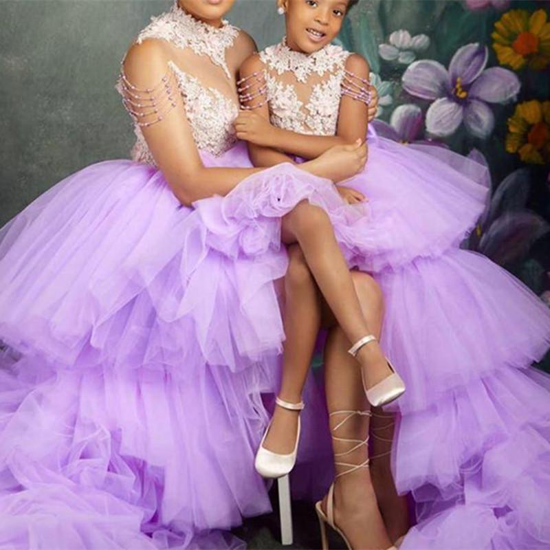 Girl's Dresses Puffy Flower Girl For Wedding Layered Tulle Lace Appliques Kids Pageant Party Birthday Gown Girls, All ivory
Girl's Dresses Puffy Flower Girl For Wedding Layered Tulle Lace Appliques Kids Pageant Party Birthday Gown Girls, All ivory