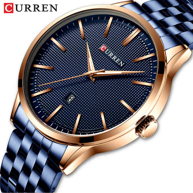 CURREN Watch Top Luxury Brand Fashion Casual Quartz Mens Watches Stainless Steel Waterproof Wristwatch Date Relogio Masculino 210517, Silver white
CURREN Watch Top Luxury Brand Fashion Casual Quartz Mens Watches Stainless Steel Waterproof Wristwatch Date Relogio Masculino 210517, Silver white