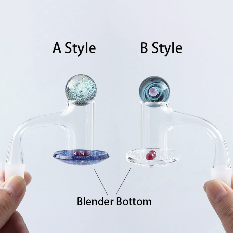 Fully Weld Beveled Edge Blender Smoking Quartz Banger Nails With Clear & Blue Bottom Suitfor Glass Bongs
Fully Weld Beveled Edge Blender Smoking Quartz Banger Nails With Clear & Blue Bottom Suitfor Glass Bongs