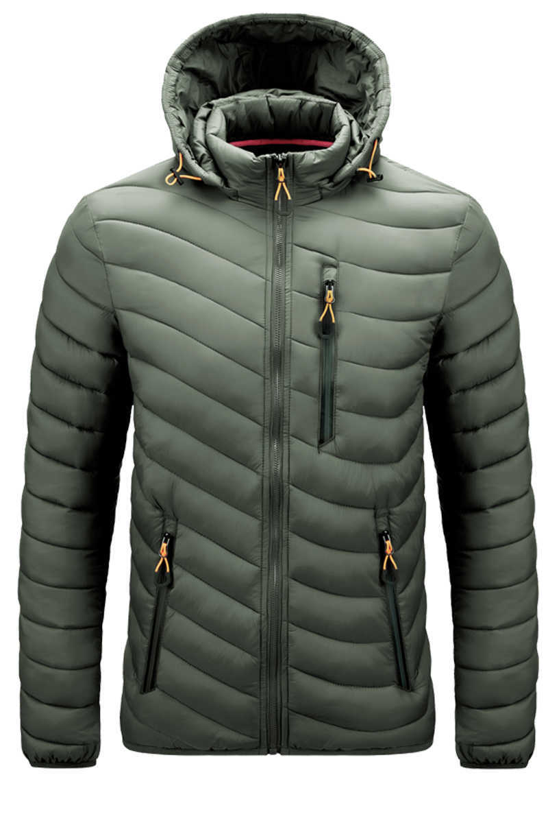 6Xl Plus Men Winter Casual Detachable Hat Warm Parkas Jackets Coat Men Autumn Outwear Outfits Pockets Classic Parka Men 210818