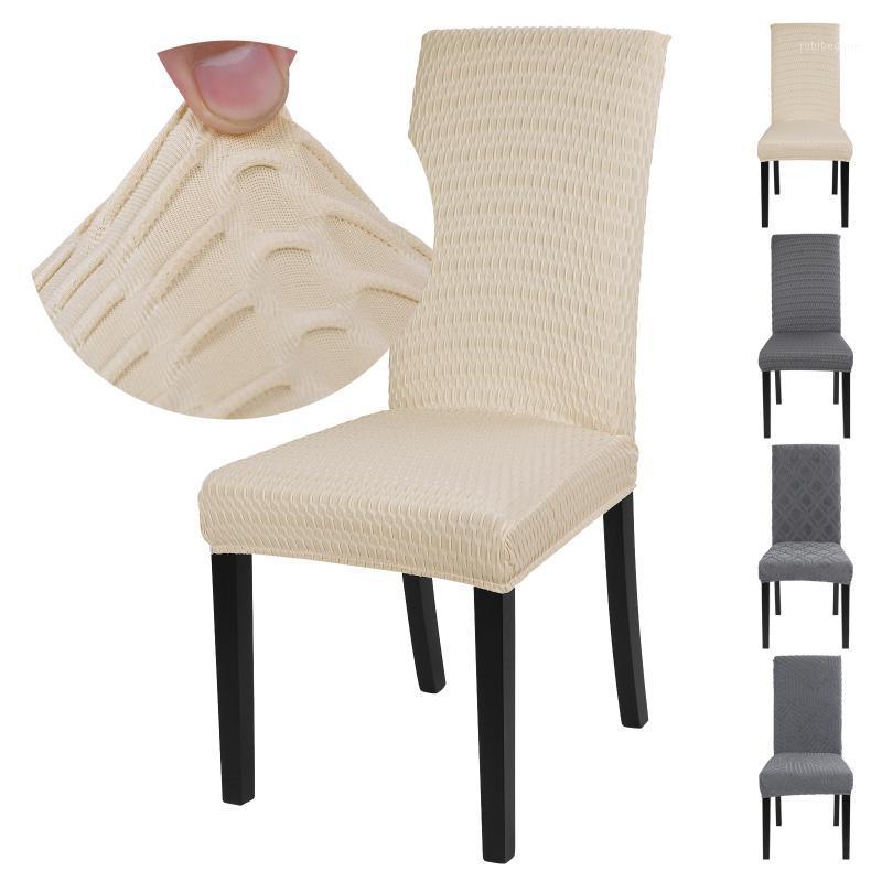 Jacquard Thicken Elastic Stretch Dining Chair Cover Dust-proof Slipcovers Seat Protector Decor For Wedding Banquet El Covers
Jacquard Thicken Elastic Stretch Dining Chair Cover Dust-proof Slipcovers Seat Protector Decor For Wedding Banquet El Covers
