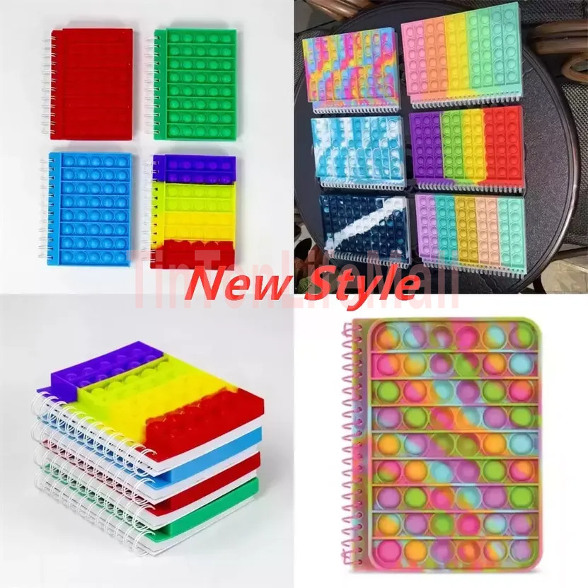 DHL Tie Dye Rainbow Fidget Spiral Notebook A5 Push Bubble Cover Notebooks School Stationery Kids Girls Boys Christmas Gift Toys Sensory Stress Ball Puzzle
DHL Tie Dye Rainbow Fidget Spiral Notebook A5 Push Bubble Cover Notebooks School Stationery Kids Girls Boys Christmas Gift Toys Sensory Stress Ball Puzzle