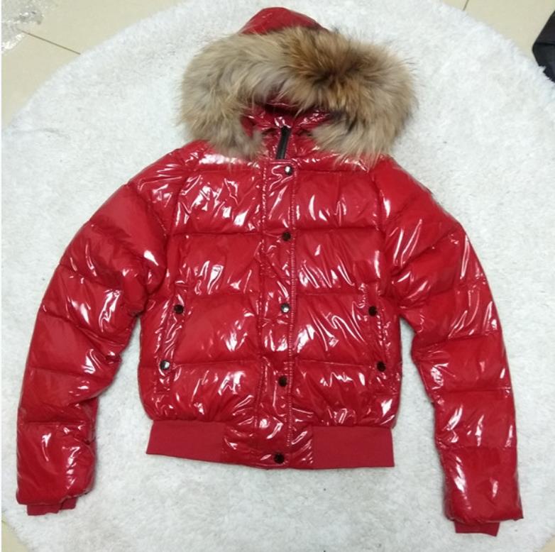 Women Nylon Down Short Jacket Designer Lady Fur Hooded Button Zip Winter Outwear Fashion Girl Stand Collar Warm Padded Coat, Bright red
Women Nylon Down Short Jacket Designer Lady Fur Hooded Button Zip Winter Outwear Fashion Girl Stand Collar Warm Padded Coat, Bright red
