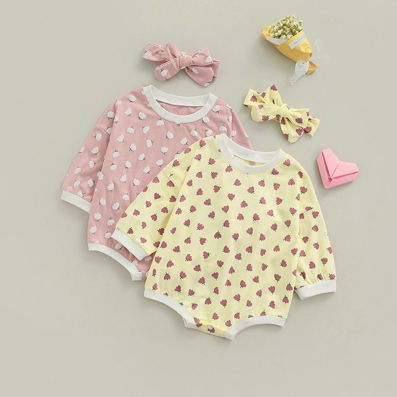 Jumpsuits 0-24M Born Baby Boy Girl Long Sleeve Round Neck Print Cotton Romper Jumpsuit Headband 2PCS Clothes, Blue
Jumpsuits 0-24M Born Baby Boy Girl Long Sleeve Round Neck Print Cotton Romper Jumpsuit Headband 2PCS Clothes, Blue