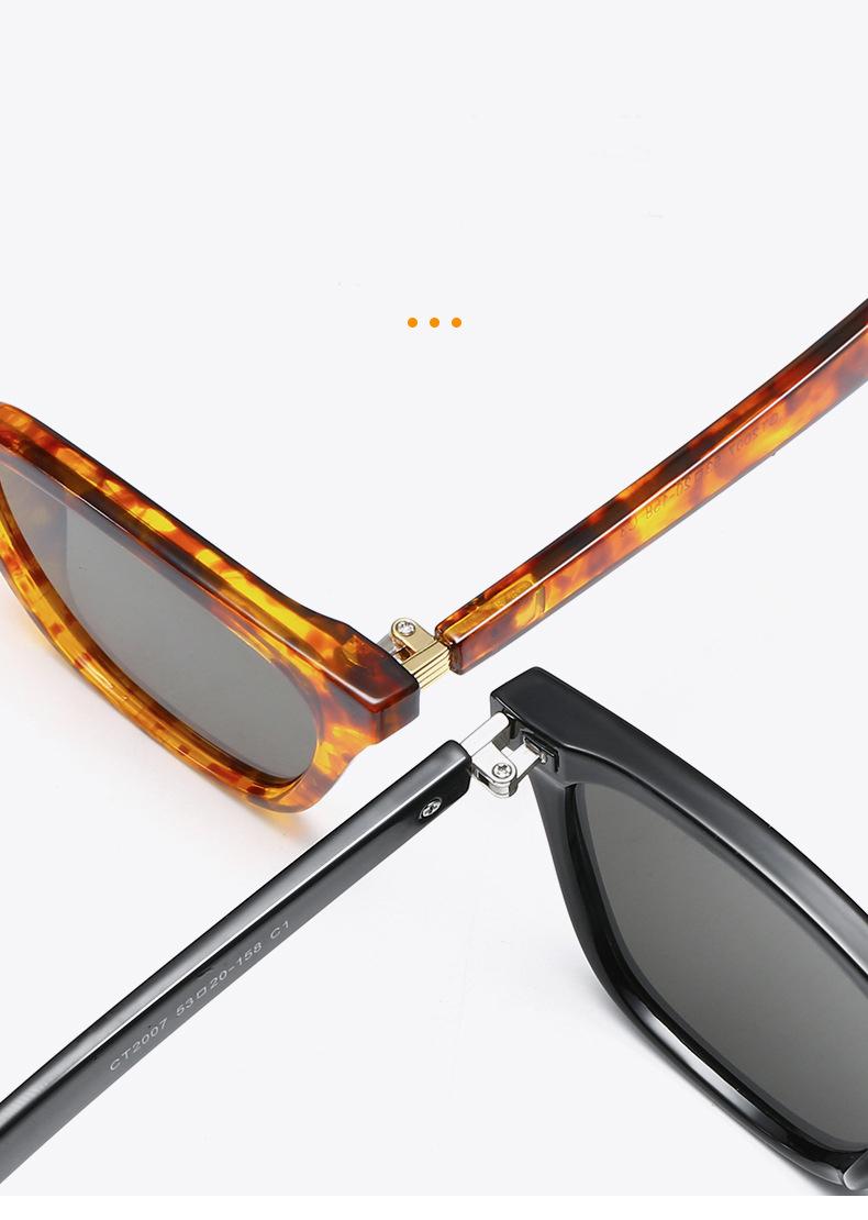 Sunglasses 2021 Trend Nylon Lens TR Frame Small Sunshade Mirror Street Pography