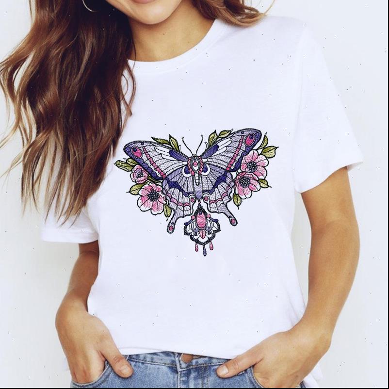 3d butterfly floral 90s women t shirts trend aesthetic clothing print graphic tee, White
3d butterfly floral 90s women t shirts trend aesthetic clothing print graphic tee, White