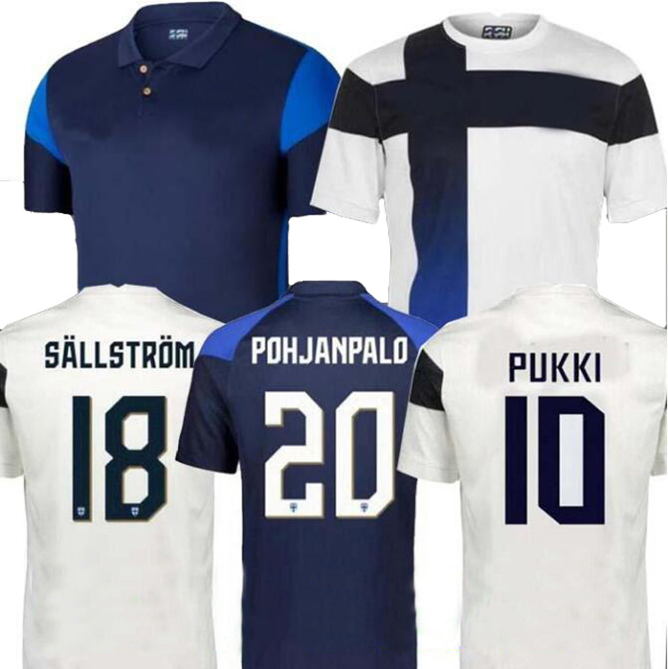 2021 Finland Soccer Jerseys PUKKI SKRABB RAITALA JENSEN LOD Home White Football Shirt Short Sleeve Adult Uniforms
2021 Finland Soccer Jerseys PUKKI SKRABB RAITALA JENSEN LOD Home White Football Shirt Short Sleeve Adult Uniforms