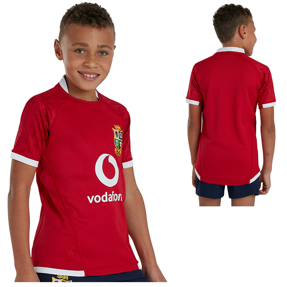2021 British and Irish Lions Youths Rugby jersey International League jerseys LIONS kids children home rugby Shirt, Black
2021 British and Irish Lions Youths Rugby jersey International League jerseys LIONS kids children home rugby Shirt, Black