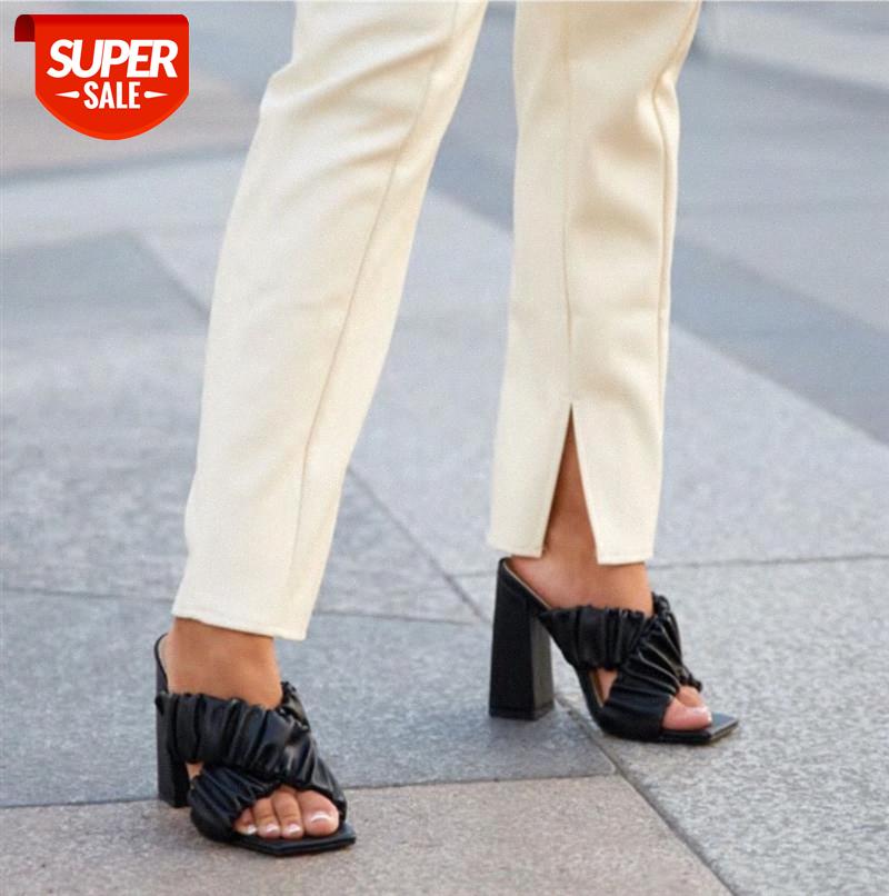 zi ling europe and america folded cross belt simple daily commuter sandals large size women's shoes #a30t, Black
zi ling europe and america folded cross belt simple daily commuter sandals large size women's shoes #a30t, Black