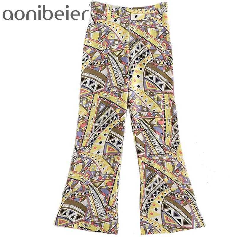 Geometric Print Summer Lightweight Women Long Trousers Side Zipper High Waist Casual Flare Pants Female Bottoms 210604, Tops
Geometric Print Summer Lightweight Women Long Trousers Side Zipper High Waist Casual Flare Pants Female Bottoms 210604, Tops
