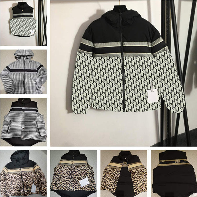 Designers Leopard Prints Women Hooded Down Jacket Long Jackets Winter Warm Womens Coats High Quality Windbreaker J Clothing plus size shiny, Leopard pattern vest
Designers Leopard Prints Women Hooded Down Jacket Long Jackets Winter Warm Womens Coats High Quality Windbreaker J Clothing plus size shiny, Leopard pattern vest