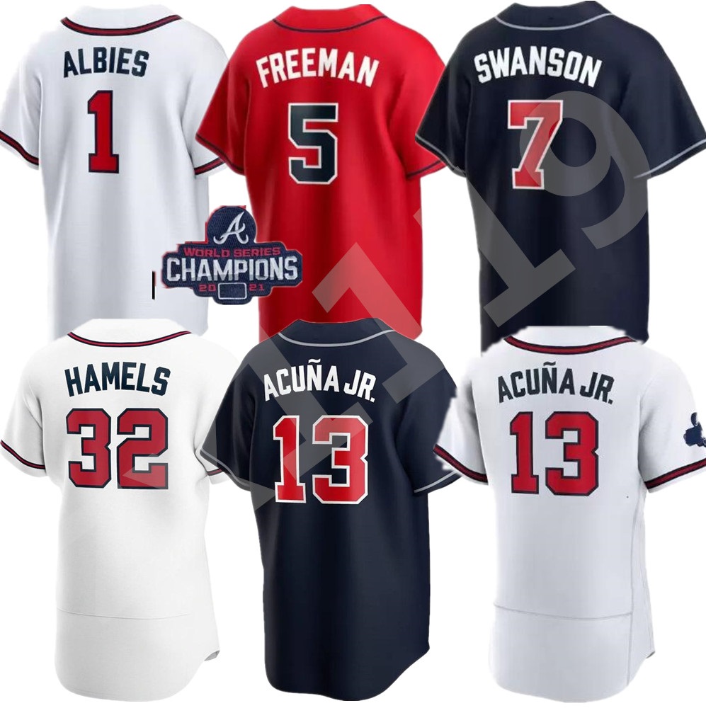 2021 World Series Champion Men Women youth Baseball jerseys 13 Ronald Acuna Jr. Marcell Ozuna Freddie Freeman Dansby Swanson Bravee Deion Sa, Blue;black
2021 World Series Champion Men Women youth Baseball jerseys 13 Ronald Acuna Jr. Marcell Ozuna Freddie Freeman Dansby Swanson Bravee Deion Sa, Blue;black