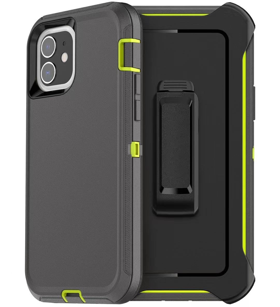 Hybrid Robot 3-In-1 Heavy Duty Military Grade Shockproof Waterproof Defender Case With Clip/Holster For iPhone 12 11 XR X/Xs Max 6 7 8 Plus, Mix colors / best selling colors
Hybrid Robot 3-In-1 Heavy Duty Military Grade Shockproof Waterproof Defender Case With Clip/Holster For iPhone 12 11 XR X/Xs Max 6 7 8 Plus, Mix colors / best selling colors