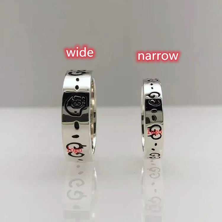 Luxury 2021 Fashion 925 sterling silver 6mm skull band rings for men and women lovers Party promise championship jewelry gift not fade
Luxury 2021 Fashion 925 sterling silver 6mm skull band rings for men and women lovers Party promise championship jewelry gift not fade