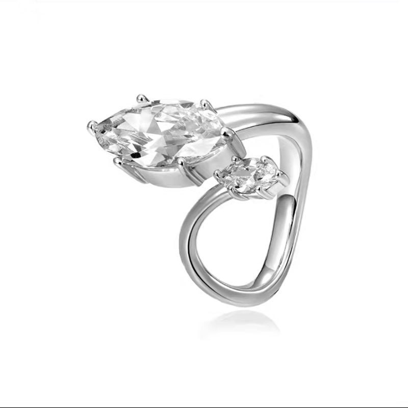 Statement Lab Diamond Finer Ring 925 sterling silver Party Wedding band Rings for Women Men Engagement Birthday Jewelry