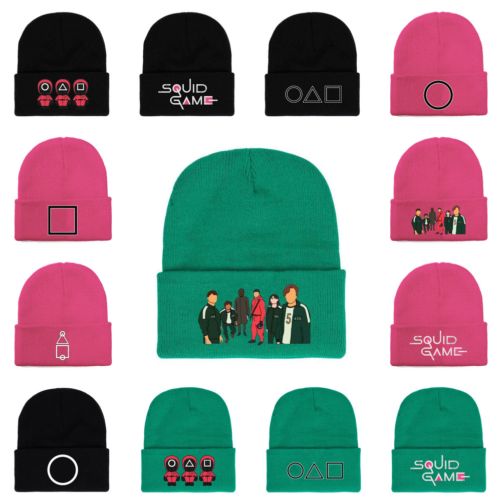 Game Beanie Korean Scary Drama Game Knitted Cuff Beanies Hat Cuff Skull Caps Unisex Halloween Christmas Party Cap Cosplay Costume Clothing G01H5D9, Mixed of red
Game Beanie Korean Scary Drama Game Knitted Cuff Beanies Hat Cuff Skull Caps Unisex Halloween Christmas Party Cap Cosplay Costume Clothing G01H5D9, Mixed of red