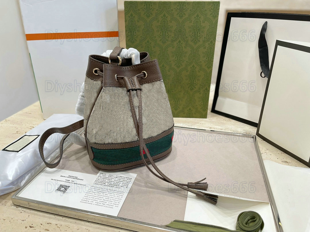 Ophidia Mini Bucket Bag Crossbody Drawstring Womens Designer Green and Red Web Stripe HandBag Lady Purse Wallet Shoulder Bags Tote String In
Ophidia Mini Bucket Bag Crossbody Drawstring Womens Designer Green and Red Web Stripe HandBag Lady Purse Wallet Shoulder Bags Tote String In