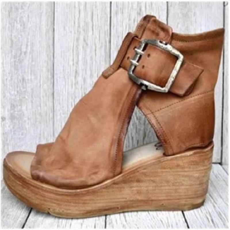 Sandals 2021 Summer Fashion Wedges Women Casual Ladies Shoes China Solid Colors Plus Size 35-43 Roman Gladiatur Ankle Covered, Brown
Sandals 2021 Summer Fashion Wedges Women Casual Ladies Shoes China Solid Colors Plus Size 35-43 Roman Gladiatur Ankle Covered, Brown