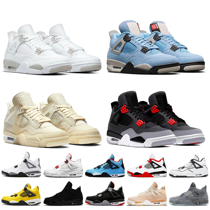 Retro Air Jordan 4 4s basketball shoes White Oreo University Blue Off Sail Infrared Wild Things Jumpman mens trainers Travis cactus Jack Bred Black Cat nik sneakers, C38 unions 36-47
Retro Air Jordan 4 4s basketball shoes White Oreo University Blue Off Sail Infrared Wild Things Jumpman mens trainers Travis cactus Jack Bred Black Cat nik sneakers, C38 unions 36-47