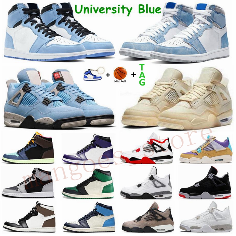 University Blue 1s Jumpman 1 Basketball Shoes Black Cat Bred 4 4s Hype Royal UNC Obsidian White Cement What The Sail Guava Ice Sports Mens Women Sneakers, 37
University Blue 1s Jumpman 1 Basketball Shoes Black Cat Bred 4 4s Hype Royal UNC Obsidian White Cement What The Sail Guava Ice Sports Mens Women Sneakers, 37