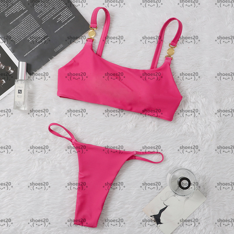 Solid Color Bikinis Designer Padded Push Up Women's Bikinis Charming Bandage Swimsuits Solid Push Up Bathing Wear
Solid Color Bikinis Designer Padded Push Up Women's Bikinis Charming Bandage Swimsuits Solid Push Up Bathing Wear