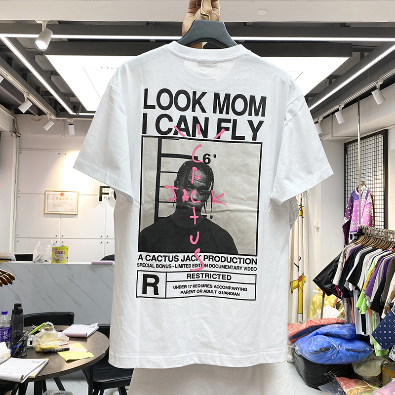2021 Oversized Cactus Jack Travis Scott Look Mom I Can Fly T shirt Men Women Best Quality Tops Tee clothing, White;black
2021 Oversized Cactus Jack Travis Scott Look Mom I Can Fly T shirt Men Women Best Quality Tops Tee clothing, White;black