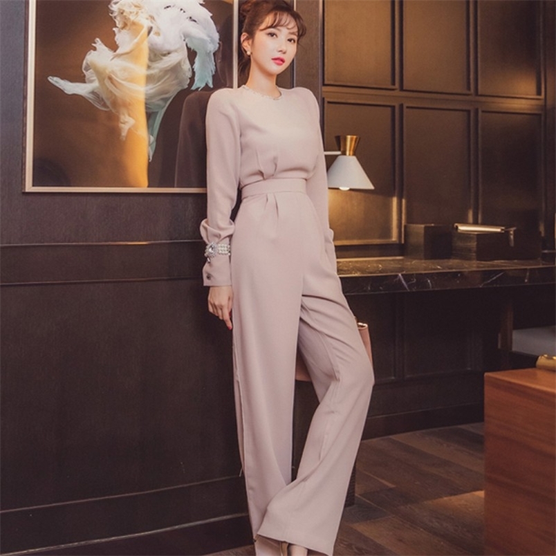Spring Office Lady Style Elegant Women Romper Female Overalls Casual Fashion Shiny Collar High Waist Jumpsuit 210519, Gray
Spring Office Lady Style Elegant Women Romper Female Overalls Casual Fashion Shiny Collar High Waist Jumpsuit 210519, Gray