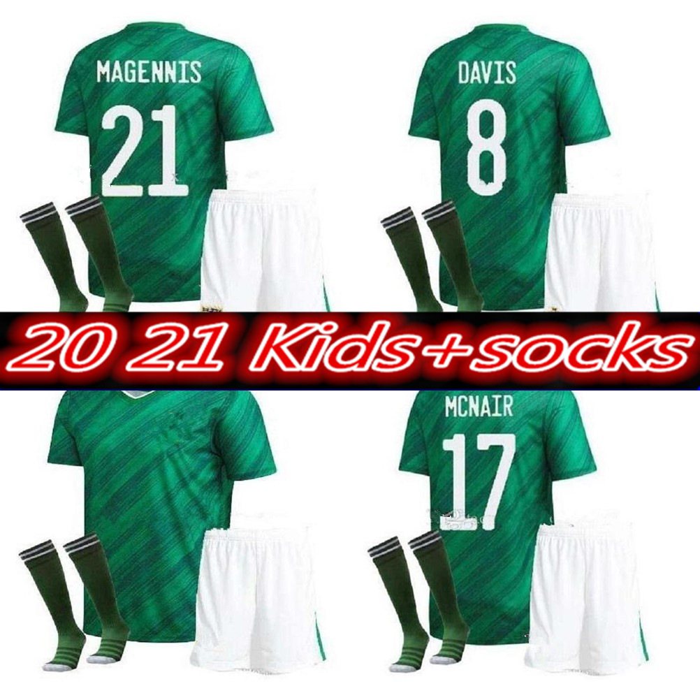 Kids 21 Northern Ireland Soccer Jerseys Kit LAFFERTY Euro 2021 DAVIS MAGENNIS EVANS MCNAIR BOYCE youth Football Uniform Shirt, Colour 1
Kids 21 Northern Ireland Soccer Jerseys Kit LAFFERTY Euro 2021 DAVIS MAGENNIS EVANS MCNAIR BOYCE youth Football Uniform Shirt, Colour 1