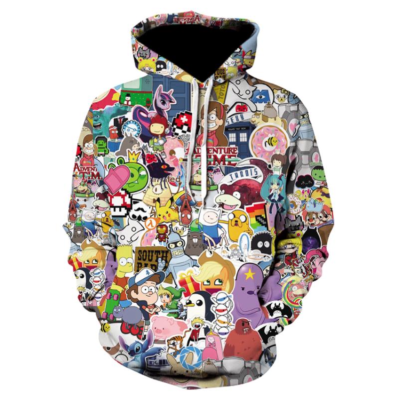 Men's Hoodies & Sweatshirts Fashion Men 90s Cartoon Gang Character Collage 3D Printed Hoodie Unisex Streetwear Hooded Long Sleeve Anime Swea, Cbw-21
Men's Hoodies & Sweatshirts Fashion Men 90s Cartoon Gang Character Collage 3D Printed Hoodie Unisex Streetwear Hooded Long Sleeve Anime Swea, Cbw-21