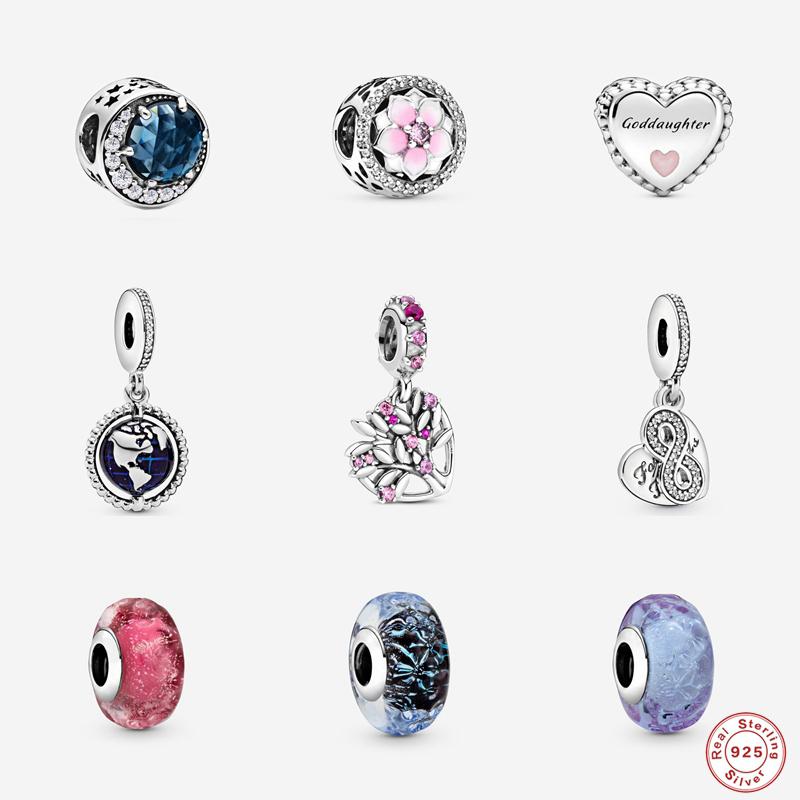 Other KOJ 925 Sterling Silver Bead Vintage Colorful Pendant Charms Fit Original Bracelet Bangle DIY Beaded Jewelry
Other KOJ 925 Sterling Silver Bead Vintage Colorful Pendant Charms Fit Original Bracelet Bangle DIY Beaded Jewelry