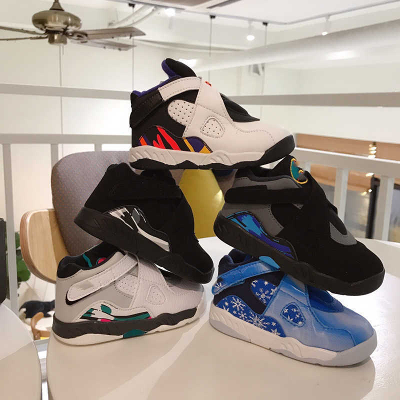 2019 Infant sneaker 8 Basketball Shoes snowflake chrome Little Kids Children Boy Girls Sneaker Toddlers Shoes size22-35
2019 Infant sneaker 8 Basketball Shoes snowflake chrome Little Kids Children Boy Girls Sneaker Toddlers Shoes size22-35