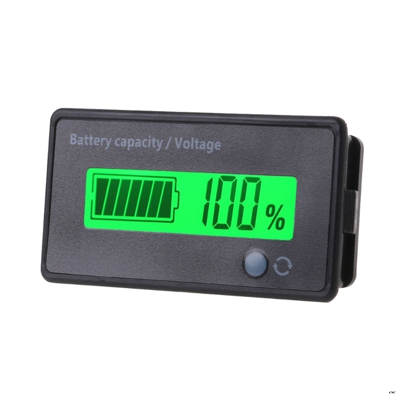 12V-84V Lead acid Battery Capacity Voltage meter Voltage meter Lcd Monitor Tester Tool