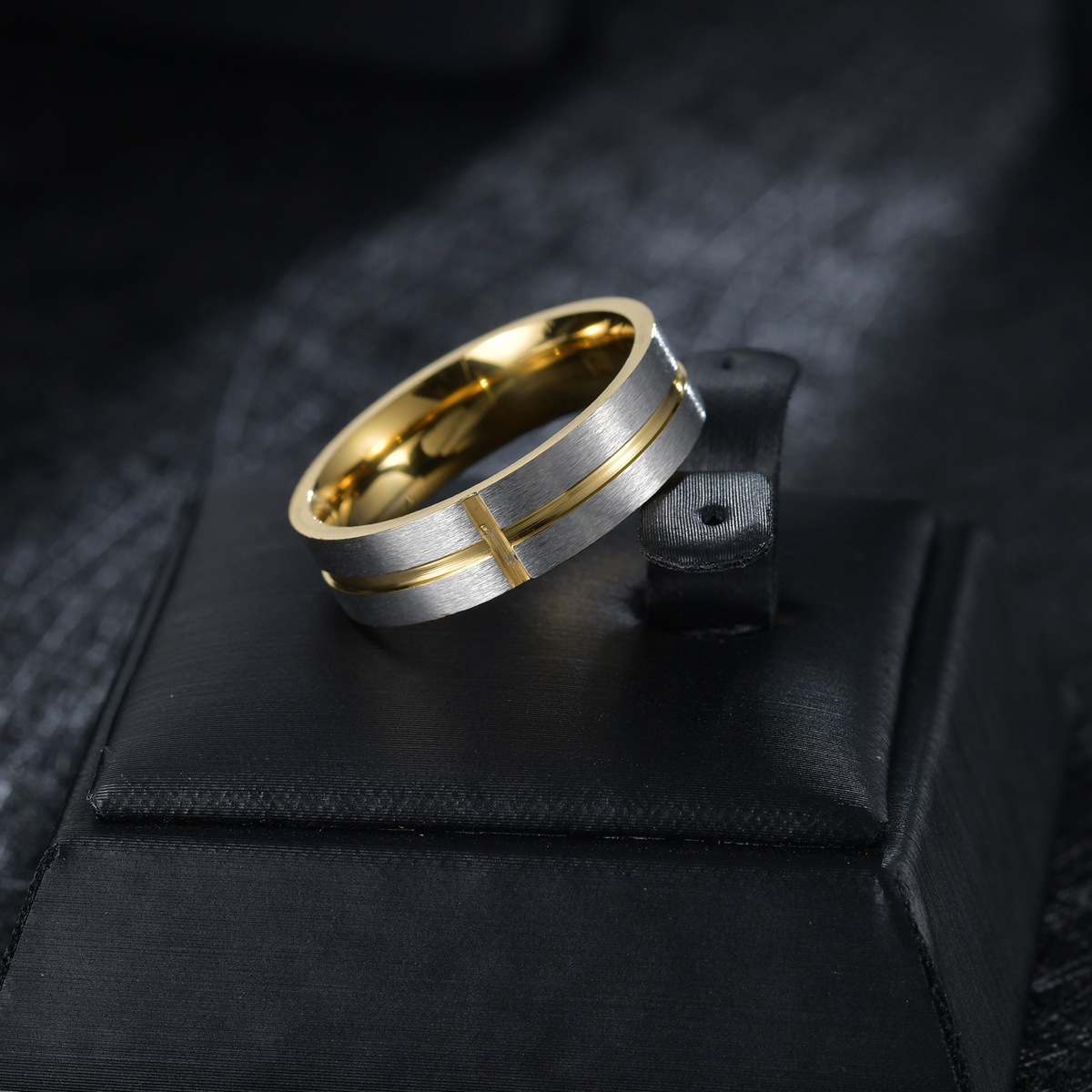 Top Quality Titanium Steel Cross Ring for Men Women Simple Design Popular Style Christian Rings Party Festival Jewelry Accessories Gift Factory Price