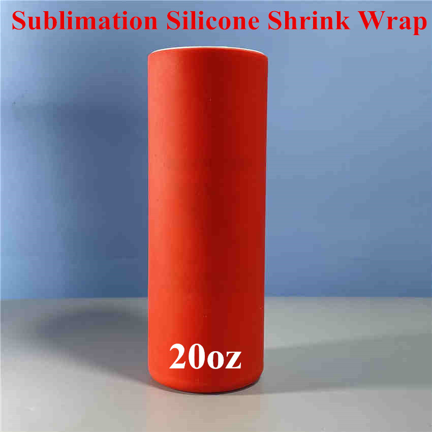 Sublimation Silicone Shrink Wraps Laminating Supplies Full-Wrapped For 20oz Skinny Straight Tumbler Recyclable Heat Transfer Clamp Printing A14
Sublimation Silicone Shrink Wraps Laminating Supplies Full-Wrapped For 20oz Skinny Straight Tumbler Recyclable Heat Transfer Clamp Printing A14