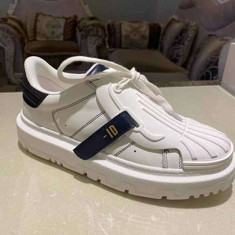 white designer ID RUBBER Casual shoes TOp quality real leather Women Party design sneaker Letters lace-up walking shoe806, Black
white designer ID RUBBER Casual shoes TOp quality real leather Women Party design sneaker Letters lace-up walking shoe806, Black