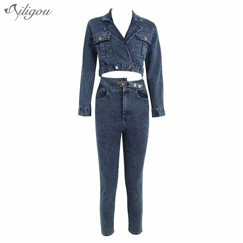 High Waist Button Denim Overalls 2 Piece Jumpsuit Female Long Sleeve V-Neck Sexy Celebrity Club 210527, Beige
High Waist Button Denim Overalls 2 Piece Jumpsuit Female Long Sleeve V-Neck Sexy Celebrity Club 210527, Beige