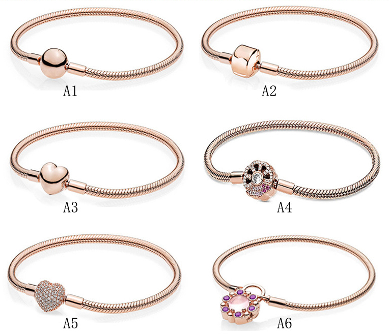 Genuine S925 Sterling Silver Fit Pandora rose gold fan snake bone chain full of diamond love Bracelet Bead Love Heart Blue Crysta Charm For, Black
Genuine S925 Sterling Silver Fit Pandora rose gold fan snake bone chain full of diamond love Bracelet Bead Love Heart Blue Crysta Charm For, Black