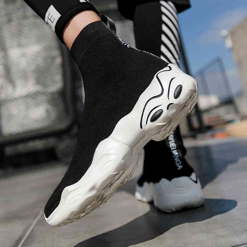 dress shoes 2021 breathable ankle boot women socks female sneakers casual elasticity wedge platform zapatillas mujer soft sole ykq, Black
dress shoes 2021 breathable ankle boot women socks female sneakers casual elasticity wedge platform zapatillas mujer soft sole ykq, Black